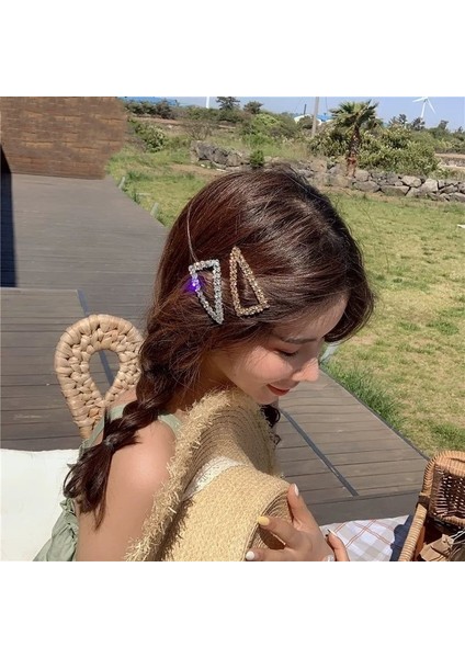 No.4 Boyutu Kadınlar Için Kore Kristal Taşlı Saç Tokaları Saç Tokası Seti Saç Tokaları Kız Saç Aksesuarları Saç Tokası (Yurt Dışından) indirimleri