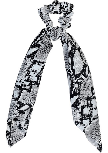 No.5 Boyutu Kadınlar Için Ponytail Eşarp Elastik Saç Tokası Hair Bow Bağları Scrunchies Saç Bantları Çiçek Baskılı Kurdele Saç Bandı (Yurt Dışından)