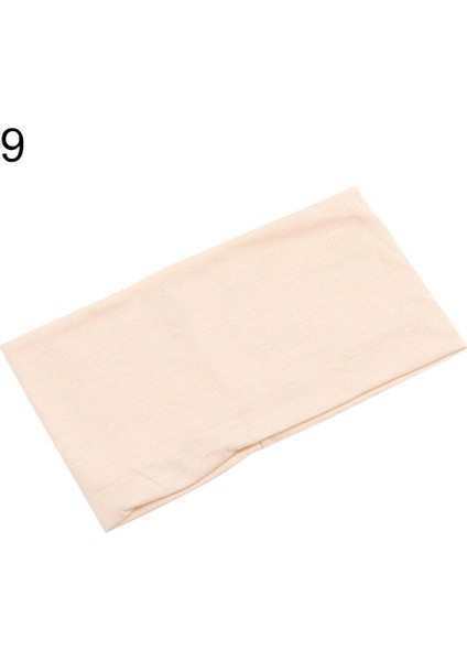 Açık Mavi Stil Bir Şık Bayan Kızlar Şık Saç Bandı Geniş Yoga Bandı Esnek Spor Saç Bandı Turban Moda Aksesuarları (Yurt Dışından) modelleri