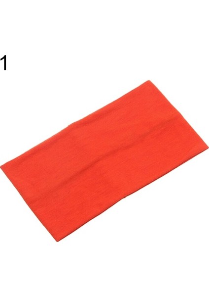 Açık Mavi Stil Bir Şık Bayan Kızlar Şık Saç Bandı Geniş Yoga Bandı Esnek Spor Saç Bandı Turban Moda Aksesuarları (Yurt Dışından) fırsatları