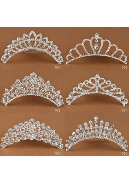 No.4 Boyutu Zarif Düğün Gelin Tacı Taçları Başlık Rhinestone Inci Düğün Saç Aksesuarları Gelin Inci Takı Kadınlar Kızlar Için (Yurt Dışından) fiyatları