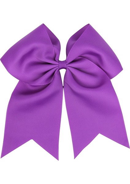 No.11 Boyutu 8 Moda Kızlar Kauçuk Elastik Saç Bandı Büyük Grosgrain Kurdele Tezahürat Yayı (Yurt Dışından)