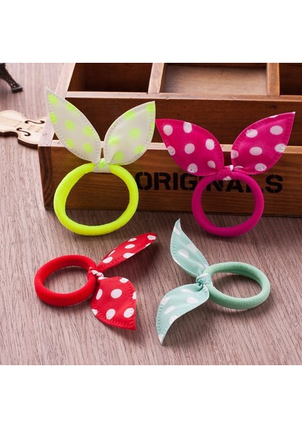 1 Adet/rastgele Renk Sıcak Lot Karışık Renklerde Gönder Mini Küçük Tavşan Kulaklı Saç Bandı Lastik Bantlar Bebek Kız Çocuklar Şirin Saç Aksesuarları (Yurt Dışından) fırsatları