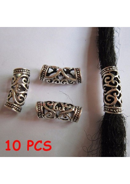 Bronz Viking Dreadlock Boncukları Moda Saç Aksesuarları Örgü Kollu Kolye Kolye Pandantif - Dıy Bileklik. (Yurt Dışından) fiyatları