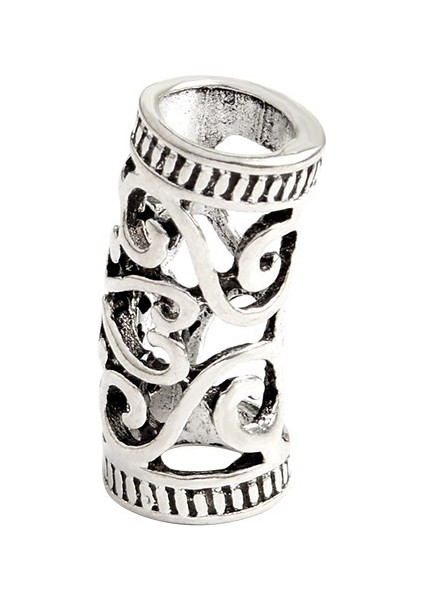 Bronz Viking Dreadlock Boncukları Moda Saç Aksesuarları Örgü Kollu Kolye Kolye Pandantif - Dıy Bileklik. (Yurt Dışından) fırsatları