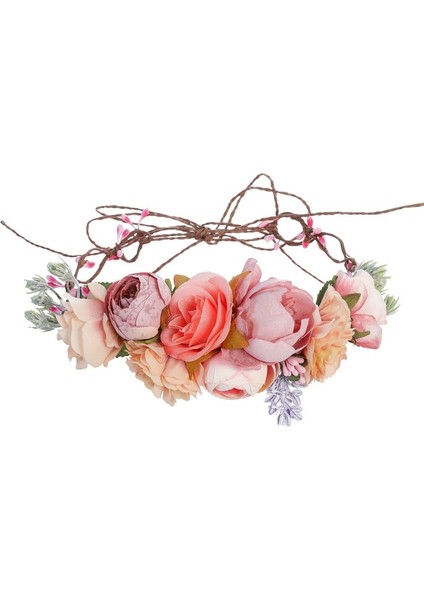 No.5 Boyutu Gelin Kadın Çiçek Tacı Saç Bandı Çiçek Taçı Kurdele Fiyonk Kız Çiçek Taçı Düğün Saç Aksesuarları (Yurt Dışından) indirimleri
