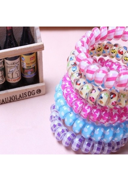 Çok Renkli Stil 5 Adet Kuaförlük Aracı Telefon Kablosu Elastik Yay Saç Şekillendirme Örgüleyici Saç Tokası At Kuyruğu Tutucu Saç Aksesuarları (Yurt Dışından) fiyatları