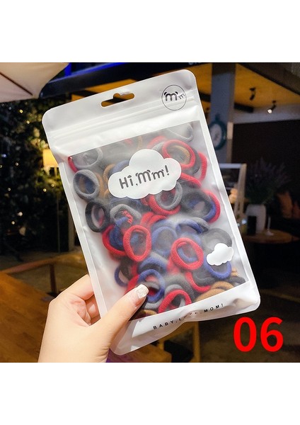 No.6 Boyutu Sevimli Lastik Saç Bandı Kadınlar Için Saç Tokası Kızlar Saç Lastiği Saç Bantları Saç Tokaları Aksesuarlar Çocuklar Bebekler Için (Yurt Dışından)