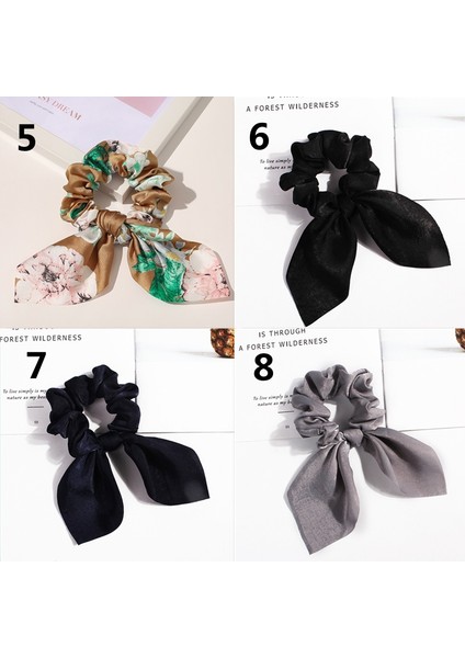 No.10 Boyutu Kadın Kız Yumuşak Kumaş Kıravat Tokası Saç Lastikleri Saç Bandı Bowknot Elastik Saç Aksesuarları Için Ponytail Scrunchies Başlık Tutucu - Siyah (Yurt Dışından) fırsatları