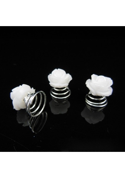 No.6 Boyutu Doğal Reçine Çiçekli Düğün Saç Tokaları - Gelin Saçı Tokaları (Yurt Dışından) fiyatları