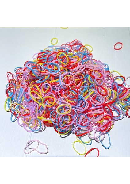 Kırmızı Karışım Kızlar Saç Aksesuarları Hediye Sevimli Naylon Kauçuk Bandı Elastik Saç Bantları Başlık Çocuk Kuyruk Tutucu Bantlar Çocuklar Süsler (Yurt Dışından) fırsatları