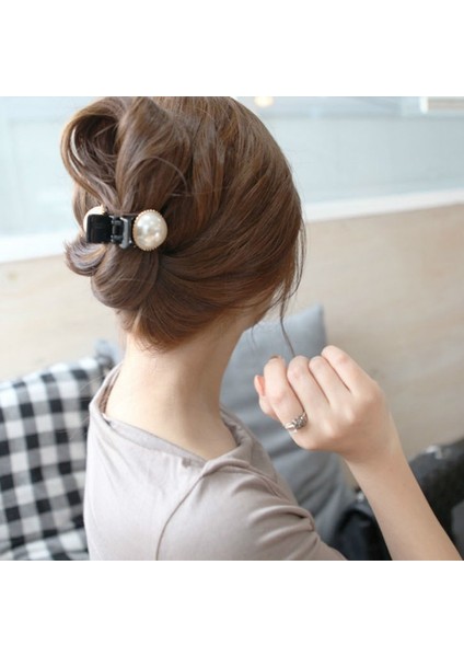 Kadın Kız Inci ve Taş Süslemeli Saç Tokası Saç Aksesuarları (Yurt Dışından) modelleri