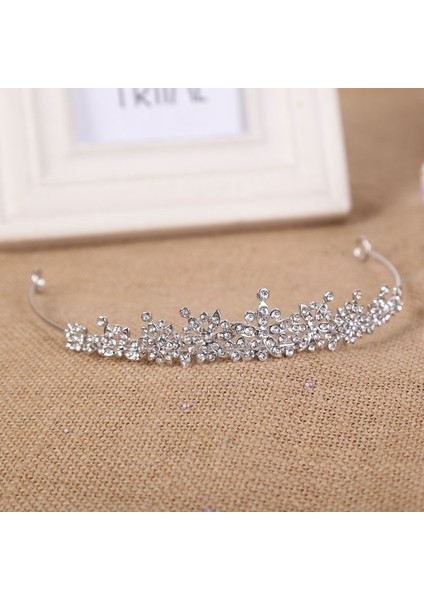 Gümüş ve Inci Kadınlar Için 3 Tasarım Moda Kristal Düğün Gelin Taç Tacı Prom Diadem Saç Süsleri Gelin Saç Takı Aksesuarları (Yurt Dışından) indirimleri