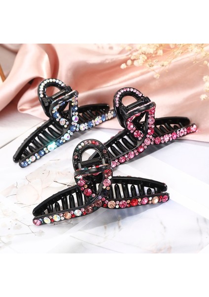 C Bayanlar Için Büyük Saç Tokaları Şık Taşlı Toka Saç Aksesuarları Paspas Klipleri (Yurt Dışından) fırsatları