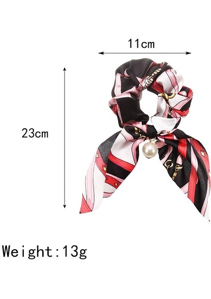 No.6 Kadın Kızlar Için Yeni Şifon Kurdele Elastik Saç Bantları Inci Tokalar Saç Aksesuarları (Yurt Dışından) modelleri