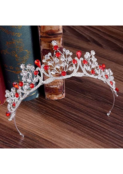 Mavi Stil Gelin Taçları Elmas Taç Tacı Düğün Gelinlik Taçları Için Düğün Saç Aksesuarları (Yurt Dışından) fırsatları