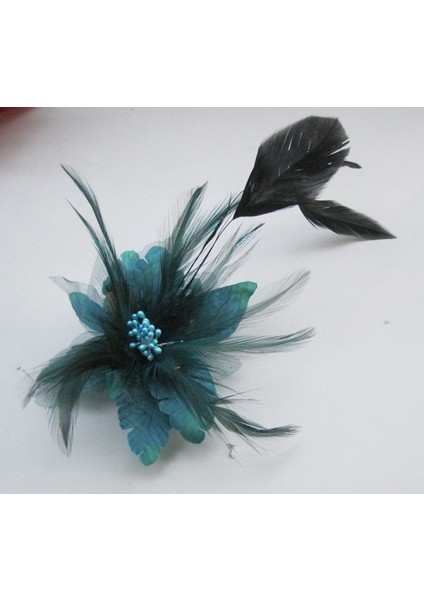 Yeşil Stil Saç Tokaları Saç Aksesuarı Kadın Başlık Düğün Yeni Broş Göğüs Iğnesi Baş Çiçeği (Yurt Dışından)