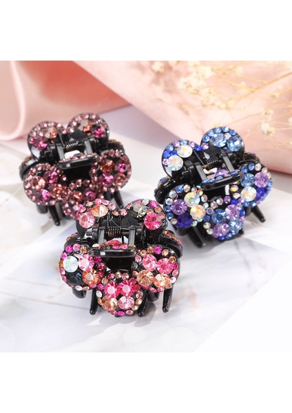M Beden Kadınlar Için Taşlı Çiçek Saç Tokaları - Saç Klipsleri - Saç Aksesuarları (Yurt Dışından) modelleri