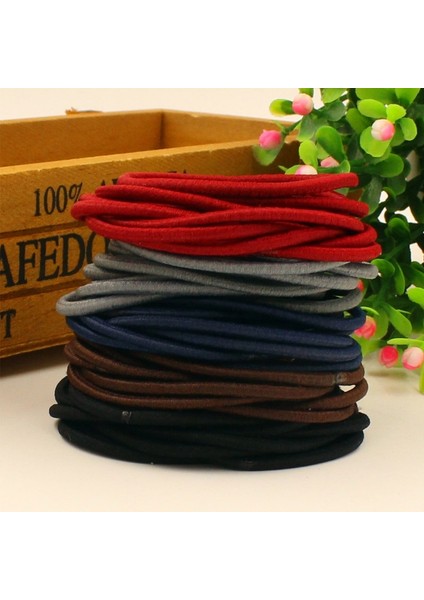 Turuncu Tarzı Kalın Uçlu Sonsuz Dolaşmayan Saç Lastikleri Tokaları Bantları (Yurt Dışından) modelleri