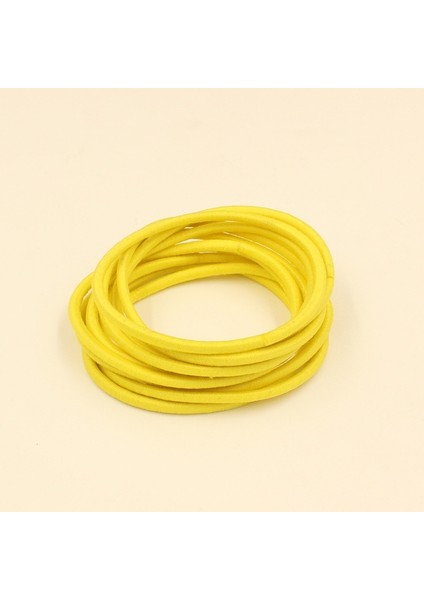 Turuncu Tarzı Kalın Uçlu Sonsuz Dolaşmayan Saç Lastikleri Tokaları Bantları (Yurt Dışından) fırsatları