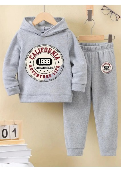 Kışlık Kız Erkek Çocuk Eşofman Takımı 5 6 7 8 9 10 11 12 Yaş Unisex