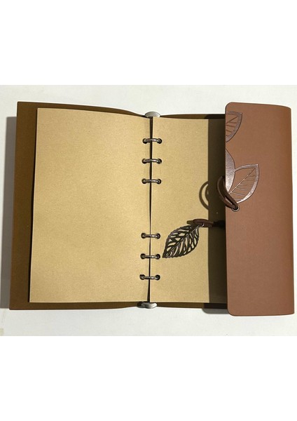 Ylz Defter -1500-1 Kraft 12X18-KAHVERENGİ