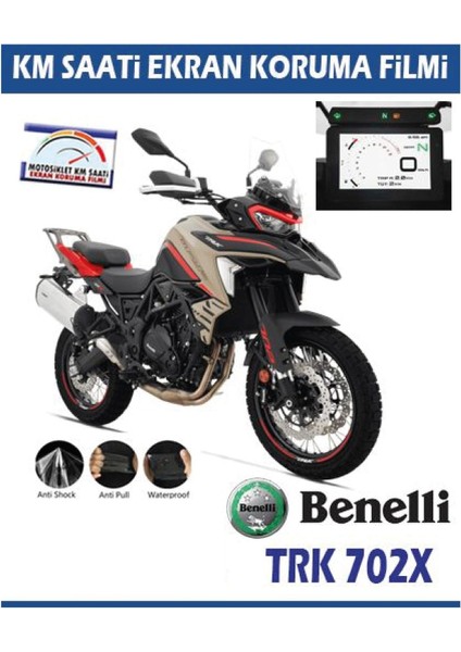 Benelli Trk 702X Motosiklet Ekran Km Koruyucu