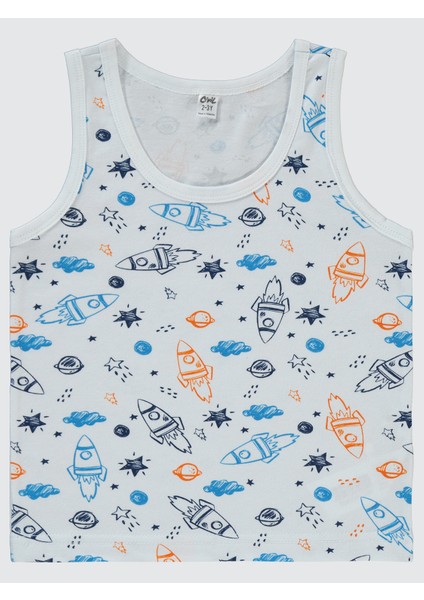 Erkek Çocuk Iç Çamaşır Takımı 2-10 Yaş Beyaz modelleri