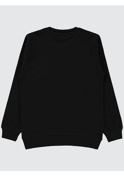 Erkek Çocuk Sweatshirt 10-13 Yaş Siyah fiyatları