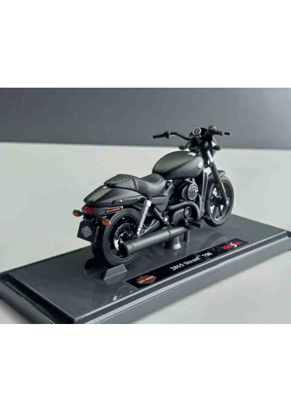 1:18 Ölçek 2015 Street 750 Harley Davidson/// modelleri