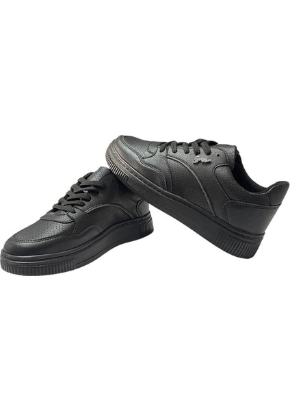 Siyah Kışlık Dikişli Erkek Sneaker modelleri