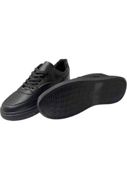 Siyah Kışlık Dikişli Erkek Sneaker fırsatları