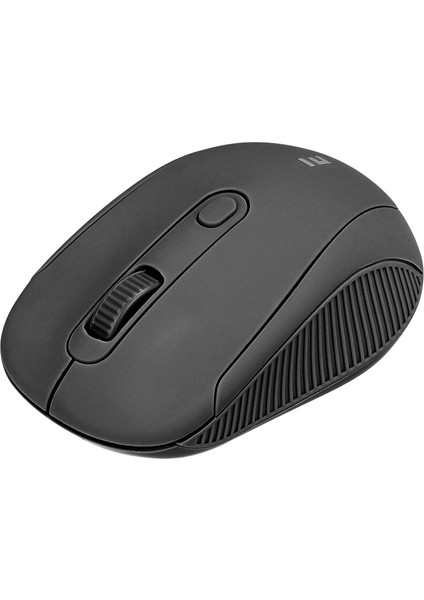 SM-300 Usb Siyah 4D Optik Alkalin Pil Kablosuz Mouse