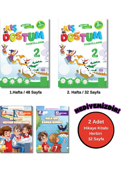 2. Sınıf Kış Dostum Ara Tatil Kitap Seti