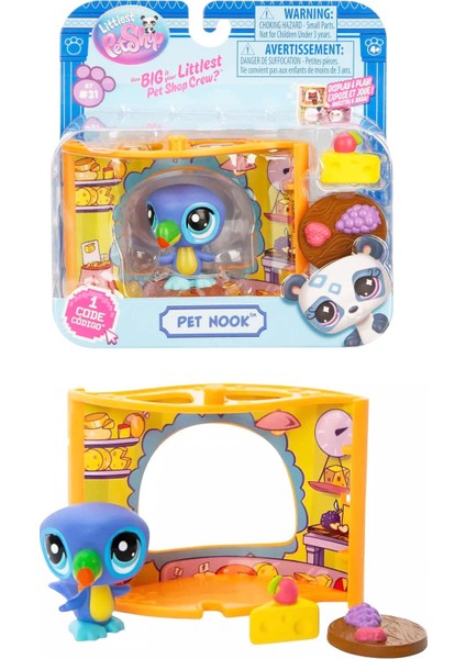 Littlest Pet Shop Miniş ve Özel Temalı Oyun Köşesi