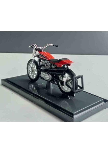 1:18 Ölçek 1972 XR750 Racing Bike Harley Davidson/// modelleri