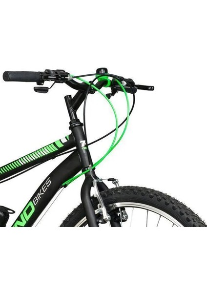 Trendbike Mistral 24 Jant Bisiklet Erkek Dağ Bisikleti Siyah - Neon Yeşil 24.514-S-NY