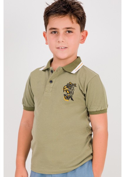 Erkek Çocuk Tshirt Polo Yaka A7