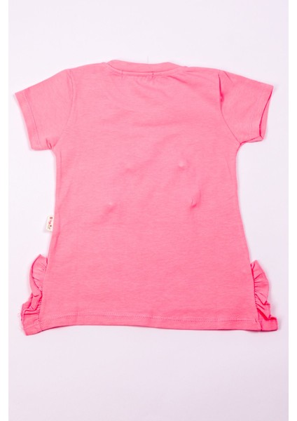 Kız Çocuk Tshirt Gökkuşağı Baskılı A2 fiyatları