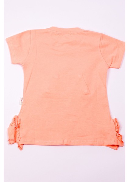 Kız Çocuk Tshirt Gökkuşağı Baskılı A2 fiyatları