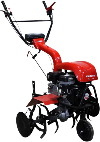 ESC85 Benzinli Çapa Makinası 3+1 Şanzımanlı 7 Hp Tekerlek Takımı Dahil