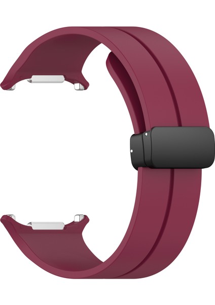 Samsung Galaxy Watch 7 Ultra 47MM Uyumlu Manyetik Mıknatıslı Band Silikon Kordon Kayış