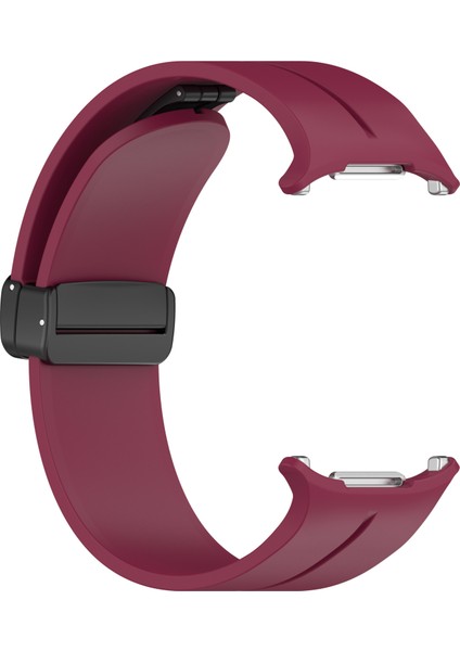 Samsung Galaxy Watch 7 Ultra 47MM Uyumlu Manyetik Mıknatıslı Band Silikon Kordon Kayış