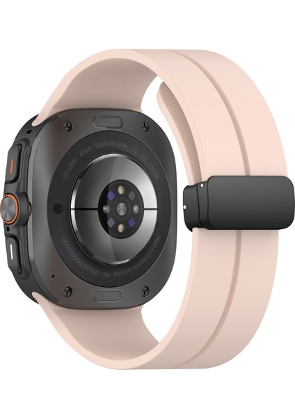 Samsung Galaxy Watch 7 Ultra 47MM Uyumlu Manyetik Mıknatıslı Band Silikon Kordon Kayış fiyatları