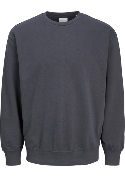 Jjecharge Sweat Crew Neck Noos Erkek Gri Sweatshirt - 12257853