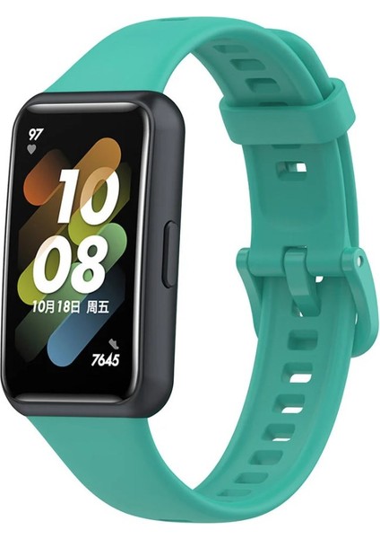 Huawei Band 7 Uyumlu Silikon Kordon Kayış