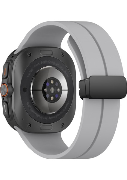 Samsung Galaxy Watch 7 Ultra 47MM Uyumlu Manyetik Mıknatıslı Band Silikon Kordon Kayış fiyatları