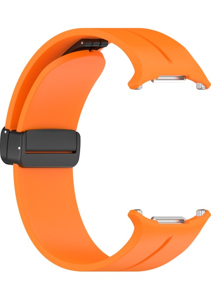 Samsung Galaxy Watch 7 Ultra 47MM Uyumlu Manyetik Mıknatıslı Band Silikon Kordon Kayış