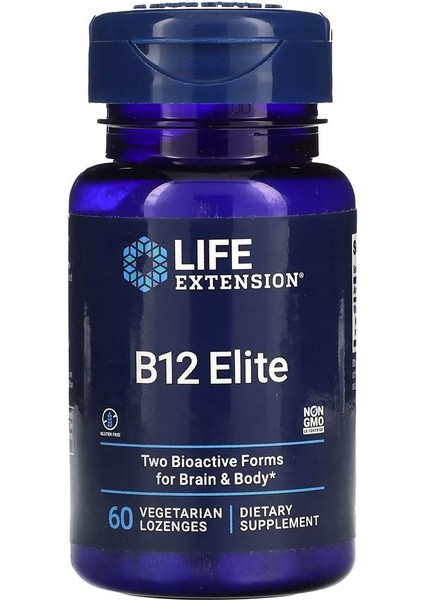 , B12 Elite, 60 Vegi Pastil