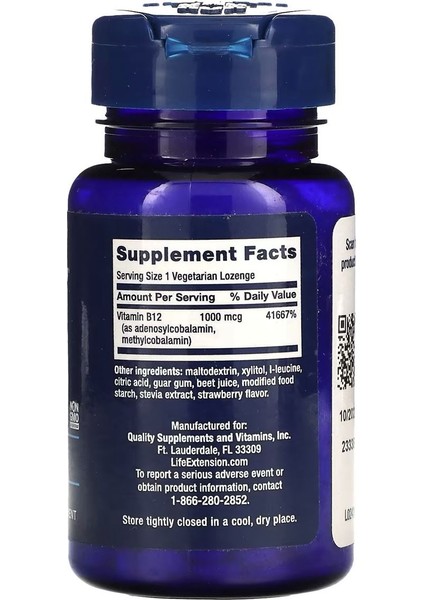, B12 Elite, 60 Vegi Pastil
